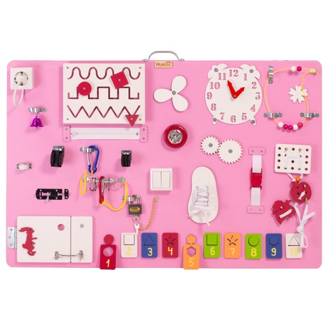 Бизиборд Woodle "Премиум односторонний" 60 х 90 см