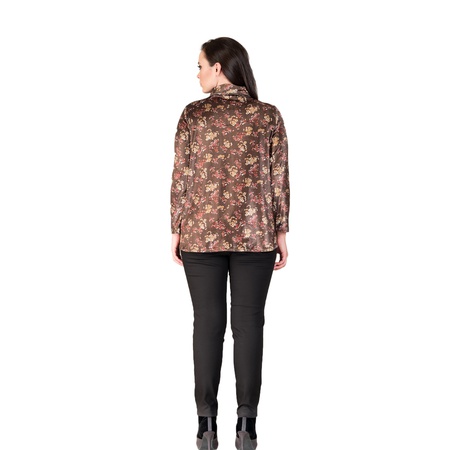 Desenli Kadife Gömlek