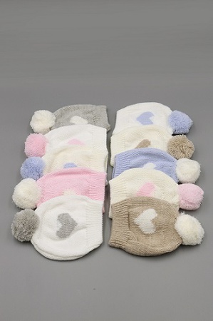 ТРИКОТАЖ С УЗОРОМ СЕРДЦЕ BABY Bean