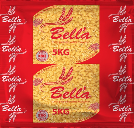 Makkaroni Abkürzung, Alle Formen Pasta, Ellbogen, Stift, Fadennudeln, Fusilli, Twist, 5 kg, Marke Bella