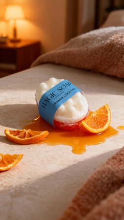 Soap bar and massage soap grape issabella