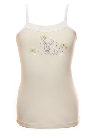 Майки на лямках для девочек