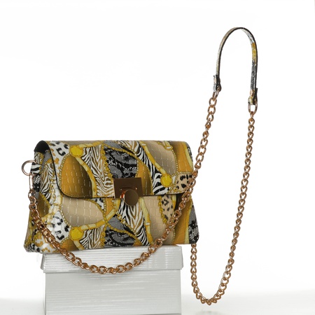 Lamis code 1006 Small shoulder cross bag with various pattern