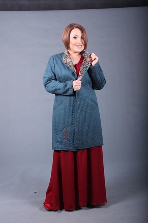 Women's national dress chapan - kaftan