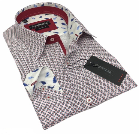 Dijital emprime erkek gömlek