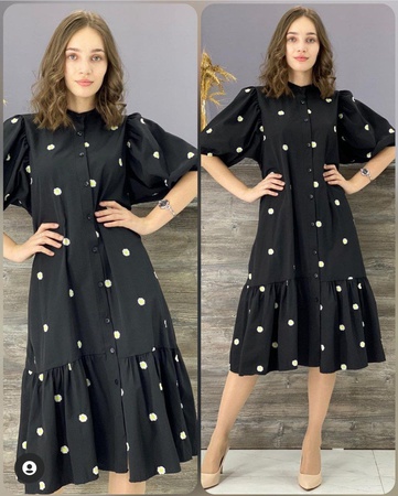 Платья , хб 💯, производство Турция по размерам с,м,л,хл