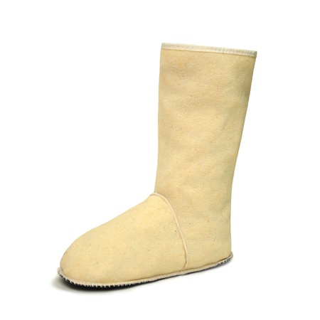 NORDMAN LIGHT BOOTS WITH FUR AND CUFF WHITE