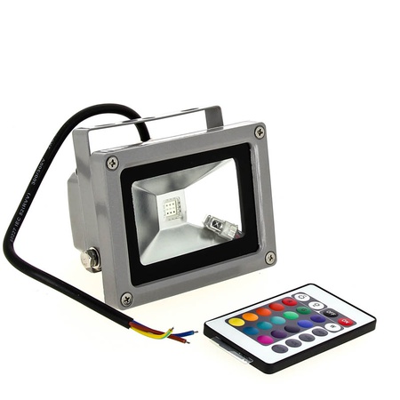 Светодиодный прожектор RGB 10 Вт