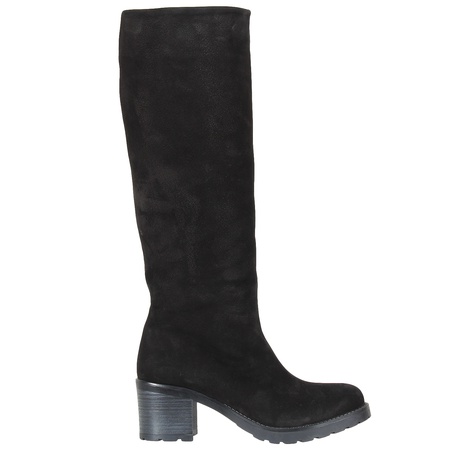 Женские сапоги, натуральный нубук <G7165>