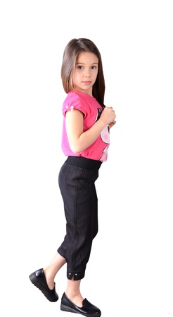 Kızlar için kapri pantolon