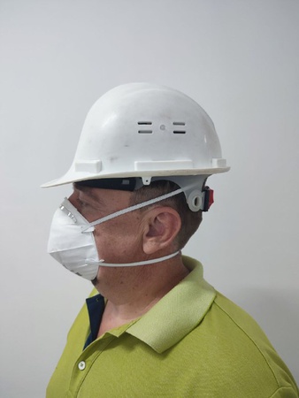 Фильтрующая полумаска (чашеобразный респиратор) модель N95 FFP2