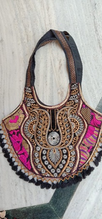 Пэчворк ручной работы богемная винтажная сумка Banjara Tribal Bag Винтажная переработанная сумка через плечо