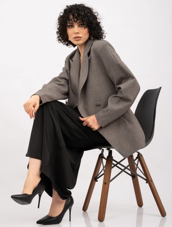 Пиджак приталенный оверсайз