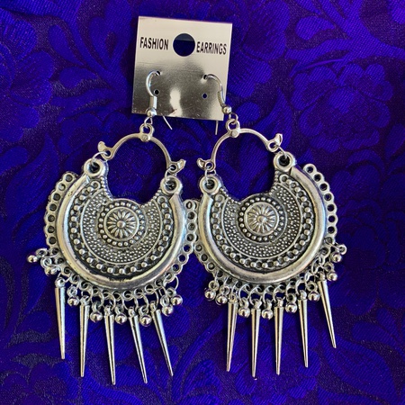 Окисленные серьги