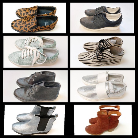 Deri, şık, yüksek kaliteli kadın ayakkabısı &quot;Maruti&quot;, sadece 7,50