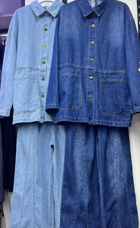 Джинсовый костюм