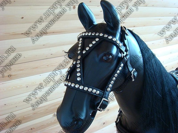 Узда выездная на пони