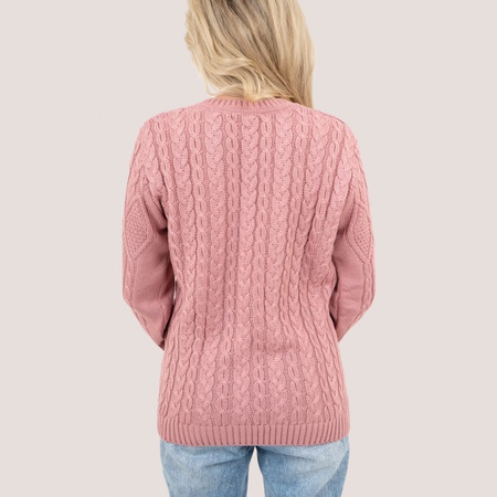 Свитер женский Пенелопа розовый