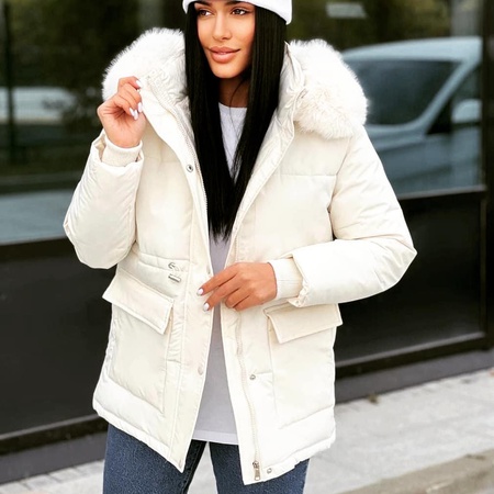 Женские куртки, белые