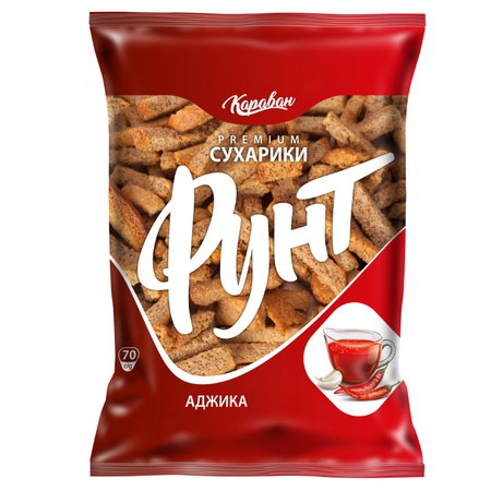 TM &quot;Pound&quot; Çavdar-buğday krutonları