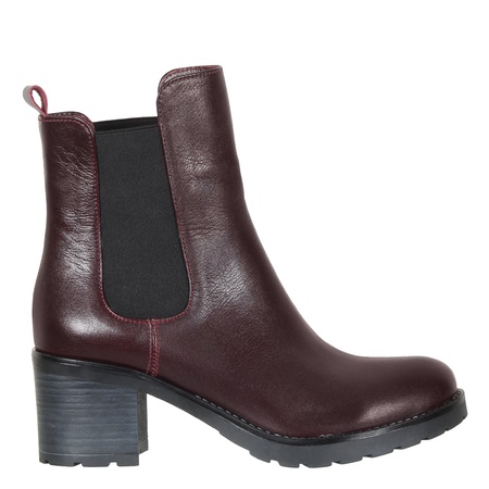 Женские ботинки, натуральная кожа <G7164>