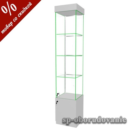 Витрина из стекла и ЛДСП