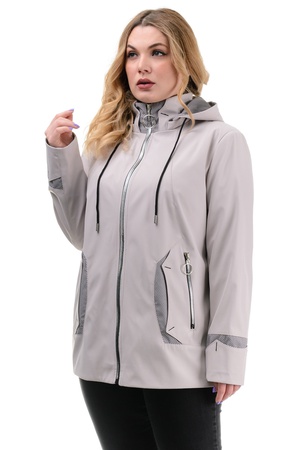 Весенние ветровки женские с капюшоном размеры 50-58