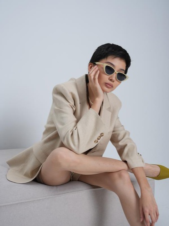 Деловой костюм-тройка П-117