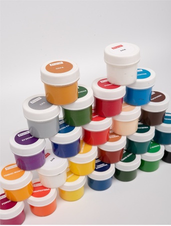 Набор гуаши 6х20 мл, 9х20 мл, 12х20 мл, 16х20 мл, 24х20 мл