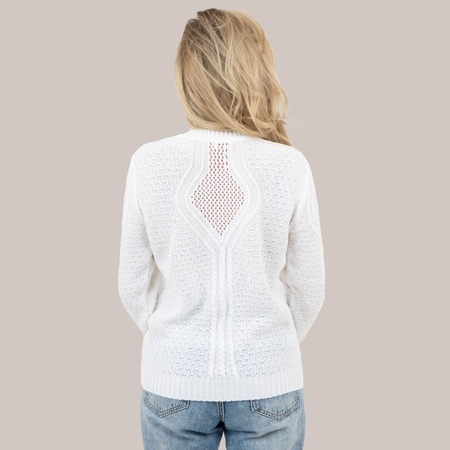 Джемпер женский Капелька белый