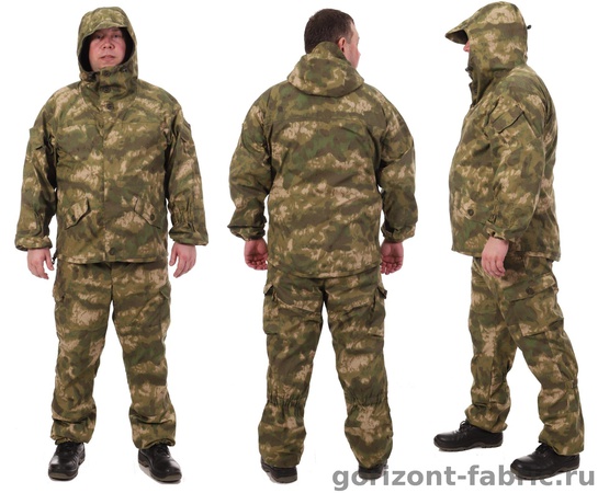 Костюм Горка - A-TACS зеленый с флисом