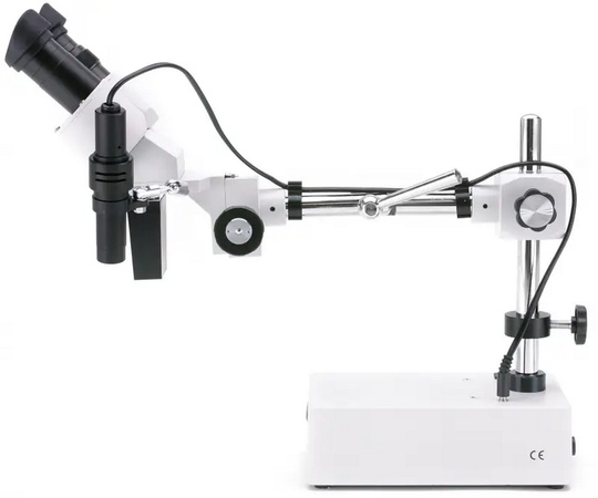 Sabit Kafalı Stereomikroskop. 45° Eğik kafa