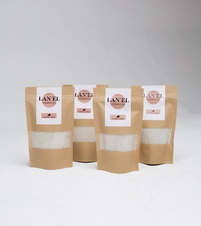 Vücut peelingi (Kahve/Hindistan cevizi, Selülit önleyici)