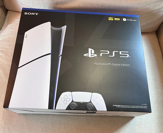New Sony PlayStation 5 Slim Digital Edition PS5 1TB Console Gaming System