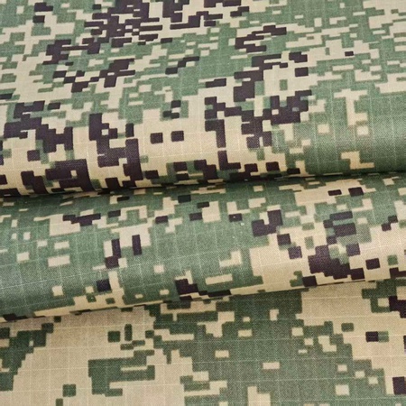 70D нейлоновая ткань рипстоп с полиуретановым покрытием для курток и рюкзаков