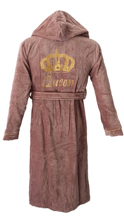 Kadife arabiyeli kapsonlu bornoz