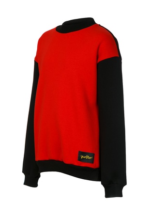 Свитшот красно-черный Yumster YC.02.09.005