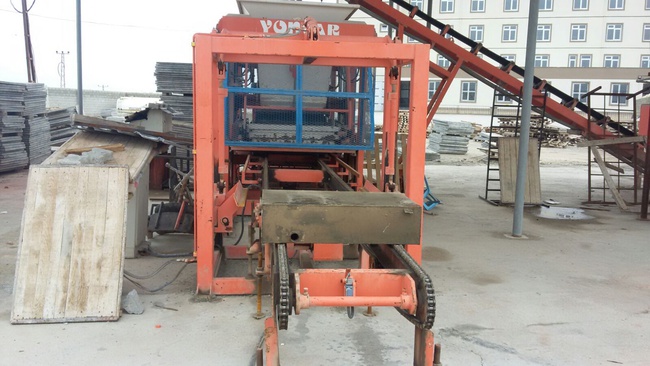 Линия по производству брусчатки