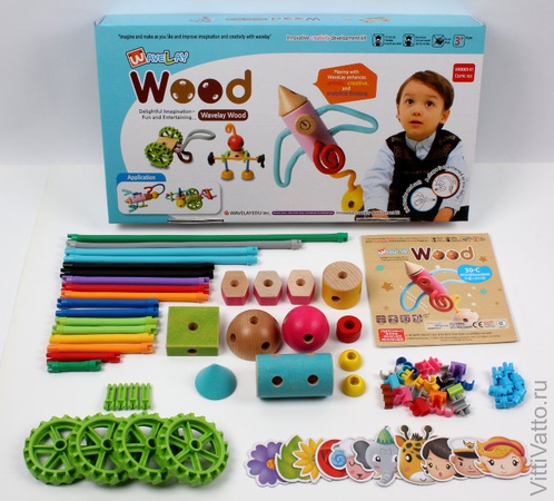 Набор конструктора Waveplay 30-C Toy set