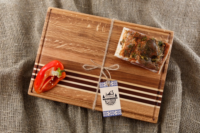 Разделочная доска из дуба