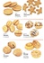 Cookies, confectionery products, waffles, cakes, pastries.