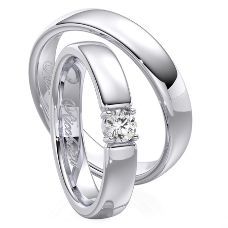 Обручальные кольца RS1