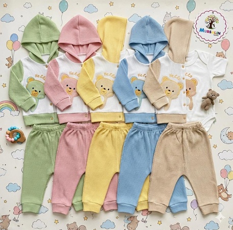 Костюм 3в1 для новорожденных