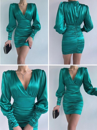 Складка модель ткань карейский шелк