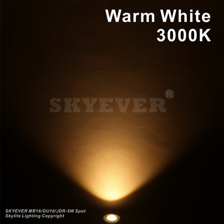 Cam LED GU10/JDR Spot Lamba Bardağı COB 5W Kısılabilir