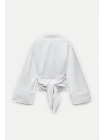 Рубашка стильная на запах