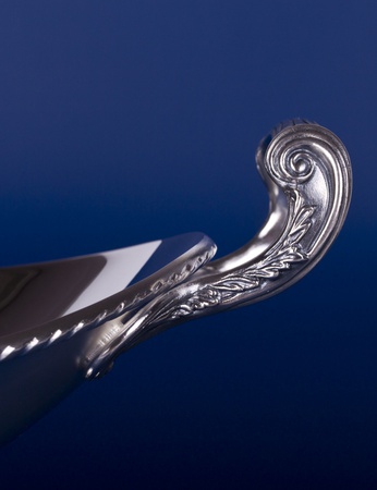 Серебряная ваза №9