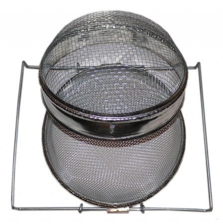 Сито-фильтр 200 мм. оцинковка выпуклая сетка