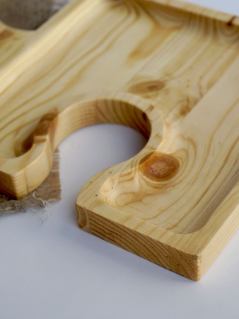 Менажница Пазл, 4 части, ширина 350мм, длина 350мм