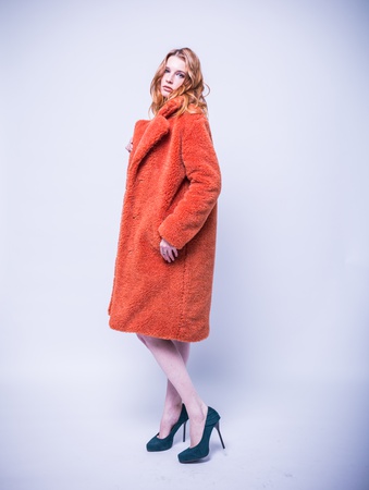 Doğal koyun yününden kürk manto